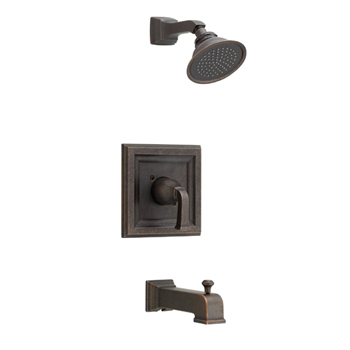 American Standard T555.522 Town Square Single Handle Tub and Shower Trim Only - Oil Rubbed Bronze